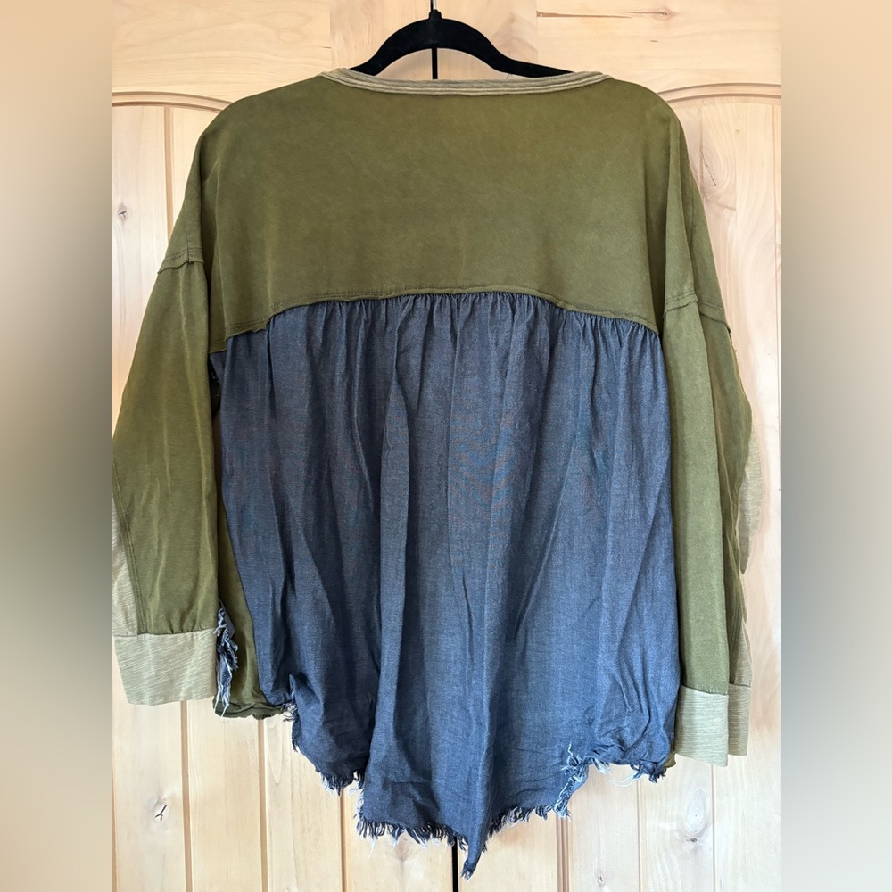 Star Patch Shirt Green Multi - image 10